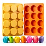 Ohola Silicone Chocolate Molds BPA Free Orange Yellow-0