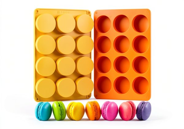 Ohola Silicone Chocolate Molds BPA Free Orange Yellow-0