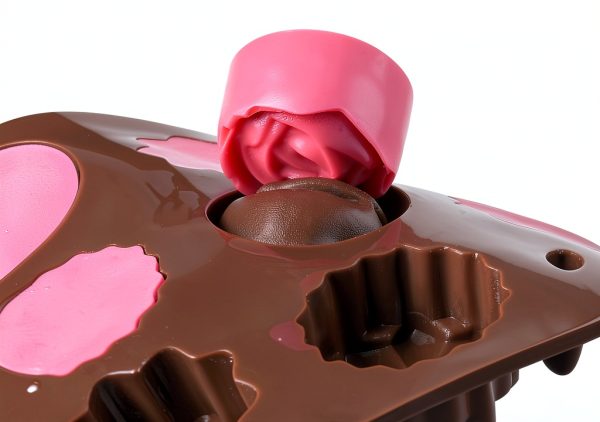 Puyeipt Silicone Chocolate Molds BPA Free 4 Piece Set-3