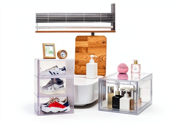 Attelite Clear Shoe Boxes Stackable Transparent Magnetic-2
