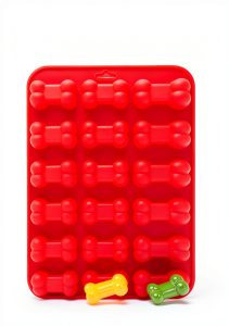 Winerming Silicone Chocolate Molds Paw Bone Design BPA Free-0