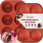 Ossryta Silicone Chocolate Molds Semi Sphere Paw Bone-0