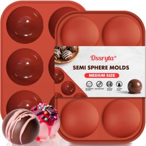 Ossryta Silicone Chocolate Molds Semi Sphere Paw Bone-0