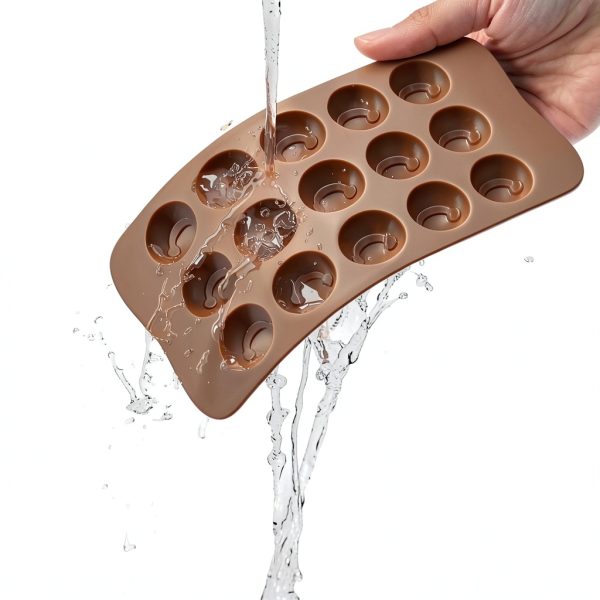 Mighty-X Chocolate Molds Silicone BPA Free 6 Designs-5
