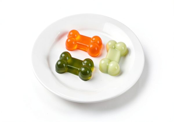 Winerming Silicone Chocolate Molds Paw Bone Design BPA Free-3