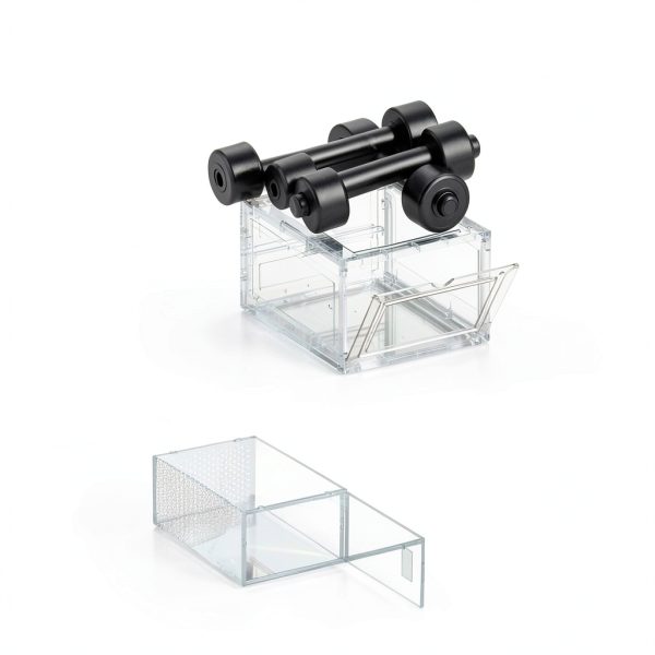 JWQ Acrylic Shoe Box Transparent Stackable Storage Organizer-5