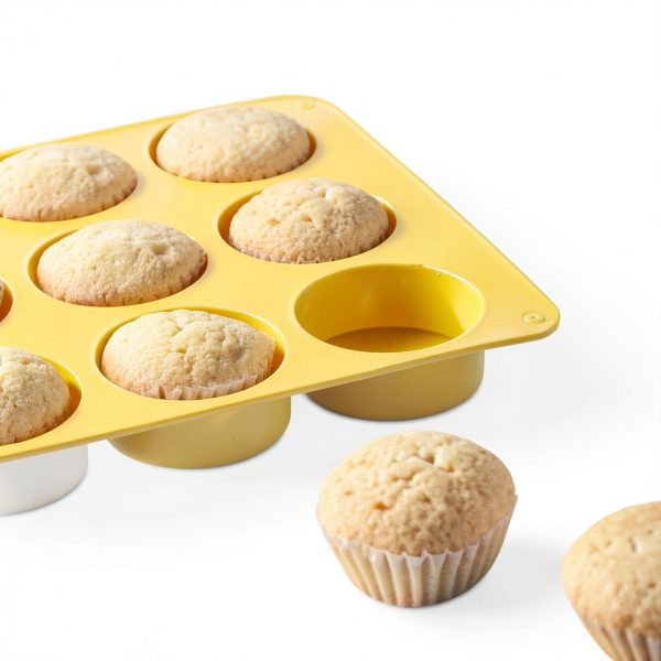 Ohola Silicone Chocolate Molds BPA Free Orange Yellow-7