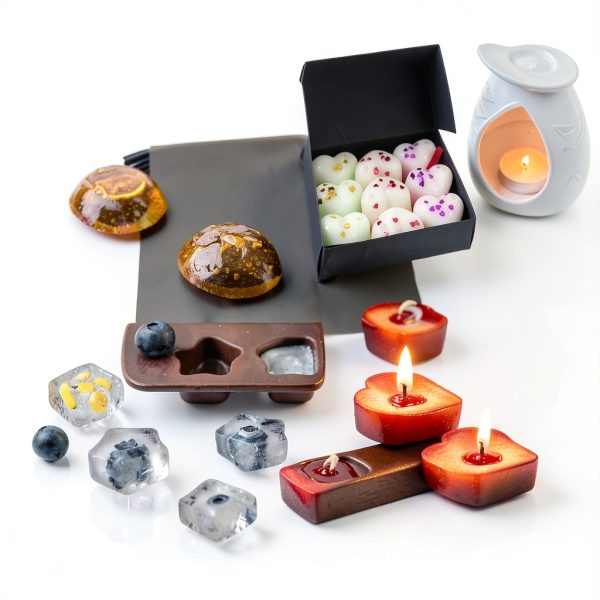 Mighty-X Chocolate Molds Silicone BPA Free 6 Designs-6