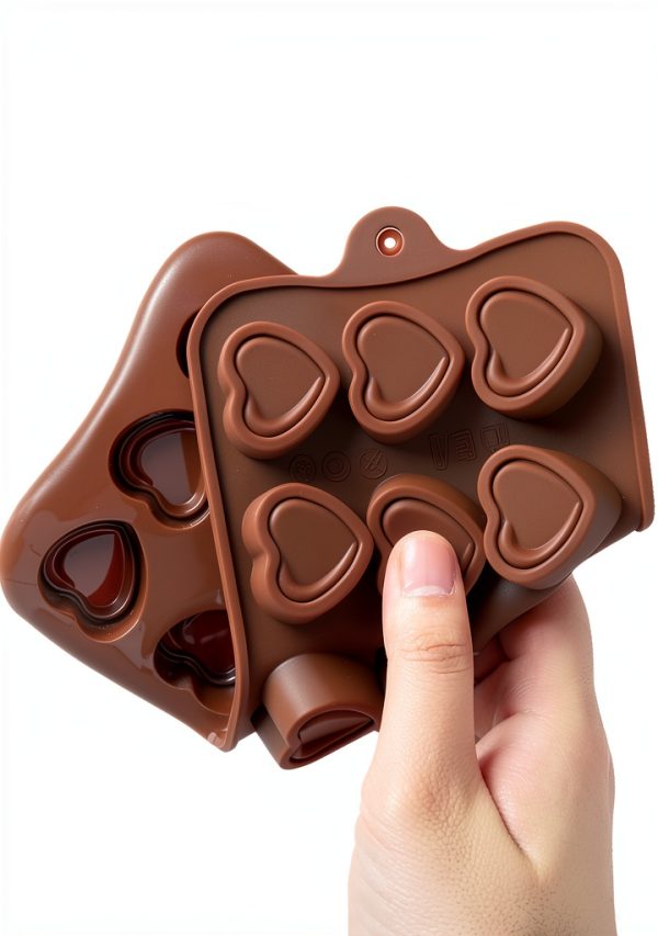 Puyeipt Silicone Chocolate Molds BPA Free 4 Piece Set-2