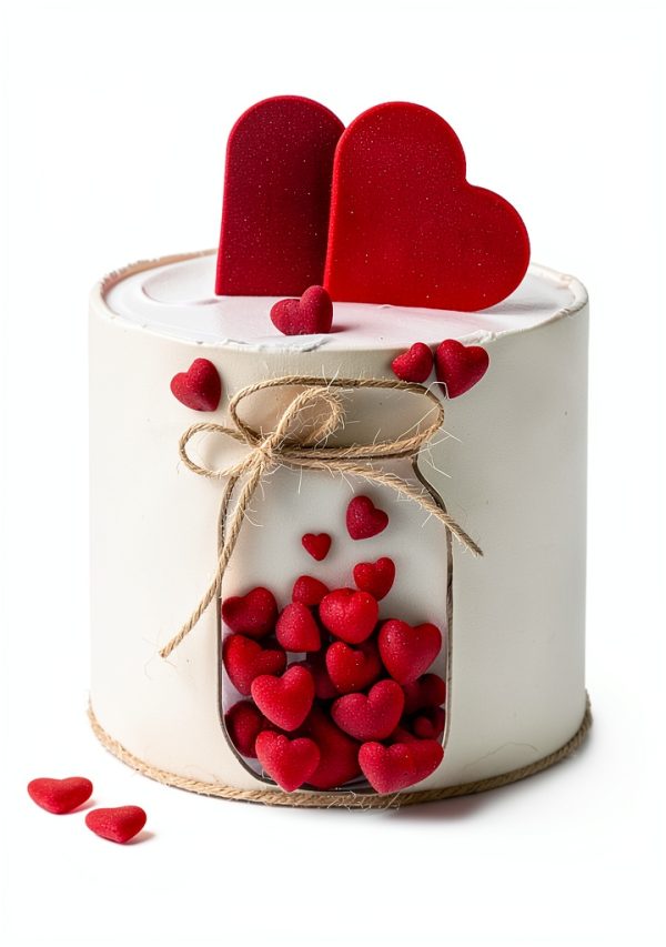 Heart Silicone Molds JEWMIA Chocolate Craft Baking Tools-1