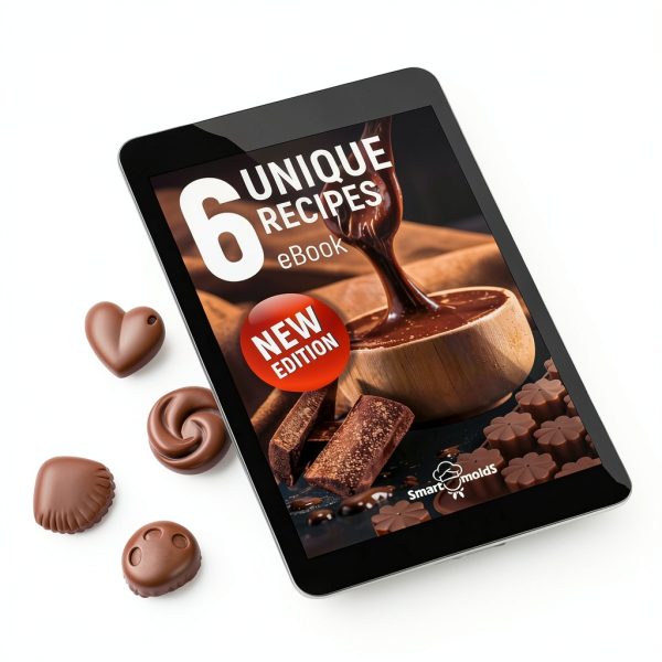 Mighty-X Chocolate Molds Silicone BPA Free 6 Designs-2