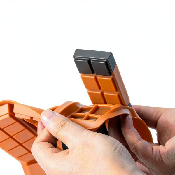 Doilomand Chocolate Molds BPA Free Silicone 6 Piece Set-2