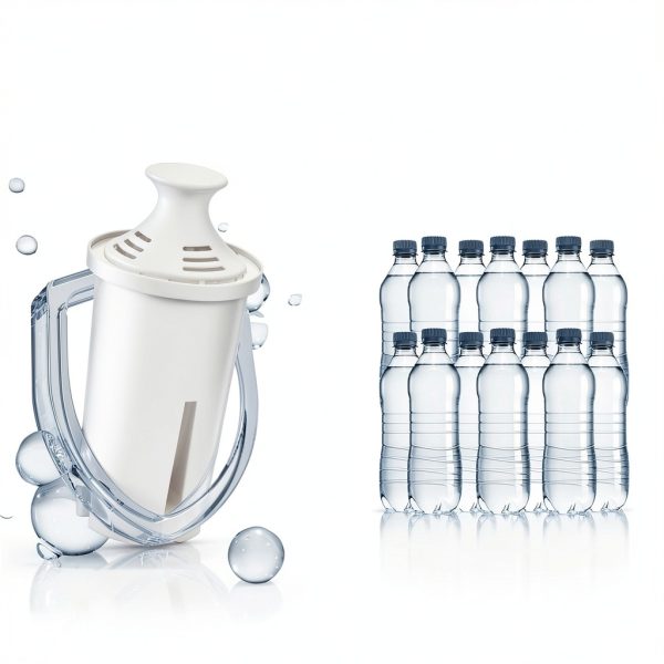 Molifal Water Filter Replacement for Brita Pitcher-5
