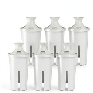 Mutital Water Filter 6 Pack Pure Activated Carbon-0