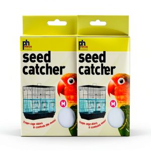 Prevue Hendryx (2 Pack) Seed Catcher, Medium-0