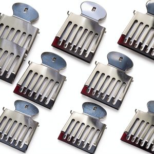 Bee Queen Cage Bees Catcher 8pcs Stainless Steel Clip Beekeeping Tools-0