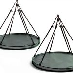 Bird Seed Catcher 30 Inch Large Round Hoop Platform by hhhlsl Brown-0
