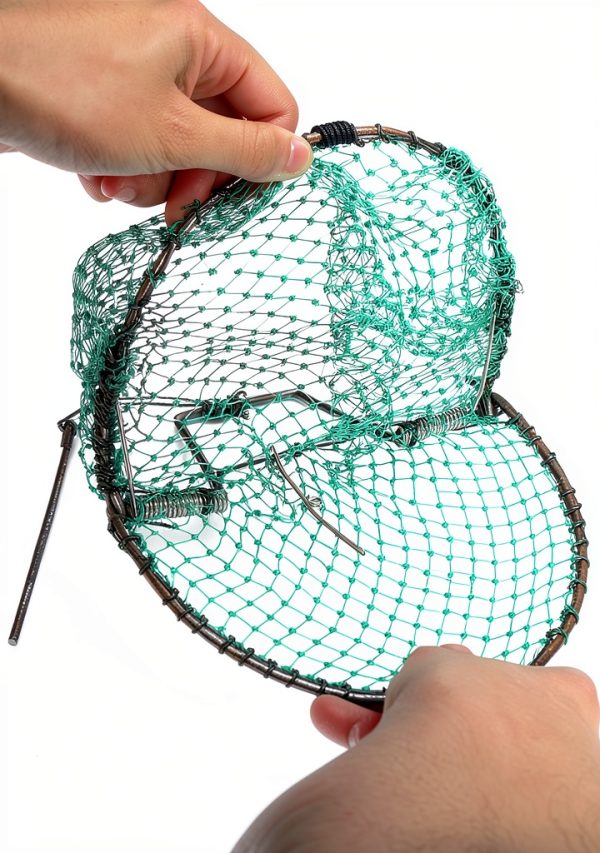 Bird Pigeon Trap Jauarta Live Net 30cm Steel Frame Poly Mesh-5