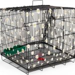 Adjustable Bird Cage Net Cover Birdcage Seed Feather Catcher Soft Skirt Guard Birdcage Nylon Mesh Netting forParrot Enclosures, Prevent Scatter and Mess (Black 86.6 x 14.17 Inch/ 220x 36 cm)-0