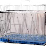 Mogoko Universal Bird Cage Seed Catcher Mesh Cover for Round Cages-0