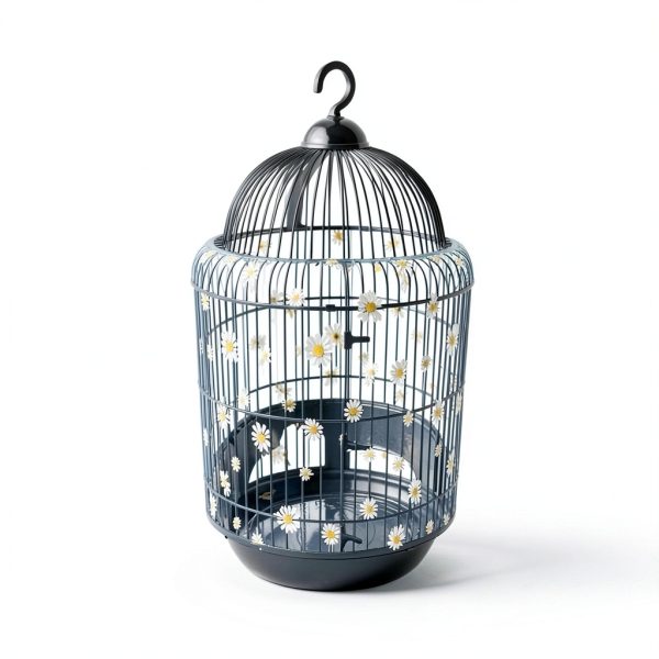 Adjustable Bird Cage Net Cover Birdcage Seed Feather Catcher Soft Skirt Guard Birdcage Nylon Mesh Netting forParrot Enclosures, Prevent Scatter and Mess (White 86.6 x 14.17 Inch/ 220x 36 cm)-7