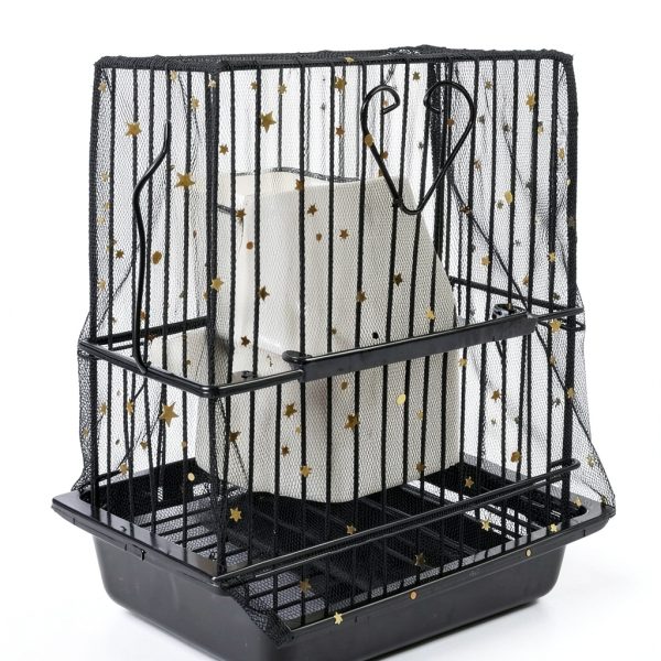Bonaweite Large Mesh Bird Seed Catcher - 29.5" Cage Guard-1