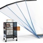 Bird Cage Seed Catcher Guard XJKLBYQ PVC Anti Scatter-0