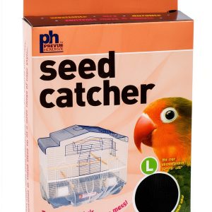 Prevue Pet Products 822B Mesh Bird Seed Catcher, Black, Large/13-0