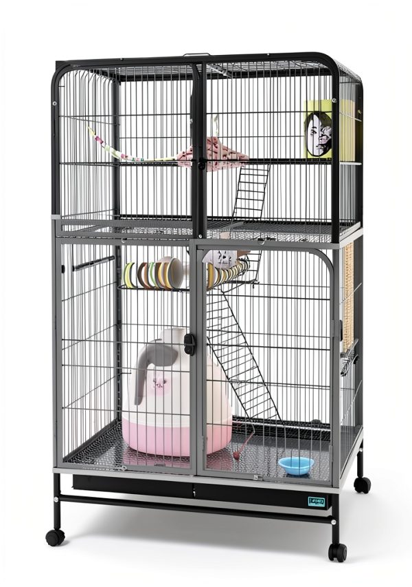 Large Bird Cage Seed Catcher, 31 x 118 inches Adjustable Large Bird Cage Cover Elastic Band Mesh Cages Cover Skirt Nylon Mesh for Parakeet Parrot Cages-4