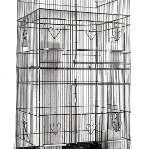 Bonaweite Large Mesh Bird Seed Catcher - 29.5" Cage Guard-0