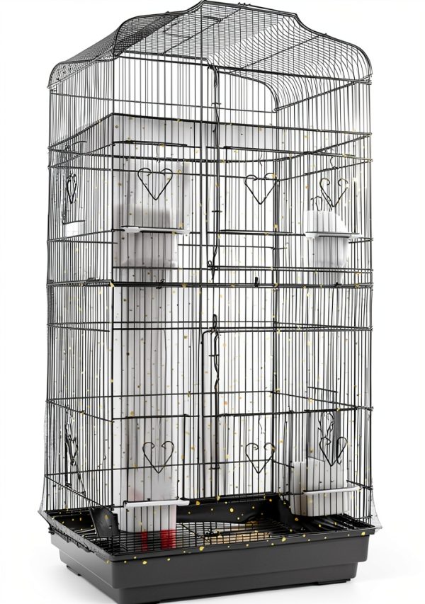 Bonaweite Large Mesh Bird Seed Catcher - 29.5" Cage Guard-0