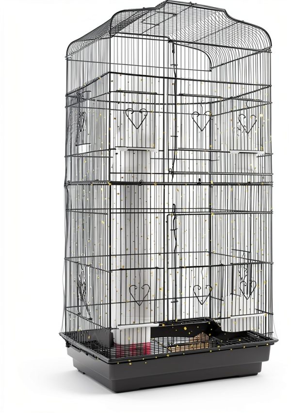 Bonaweite Large Mesh Bird Seed Catcher - 29.5" Cage Guard-6
