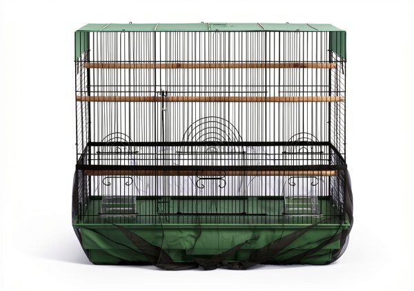 Prevue Pet Products 822B Mesh Bird Seed Catcher, Black, Large/13-1